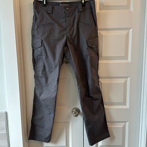 Men’s 5.11 Tactical Icon Flint Grey Cargo Pants Straight Leg W34 L32 Like New